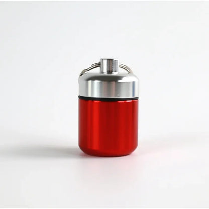Mini Portable Aluminum Waterproof Pill Box