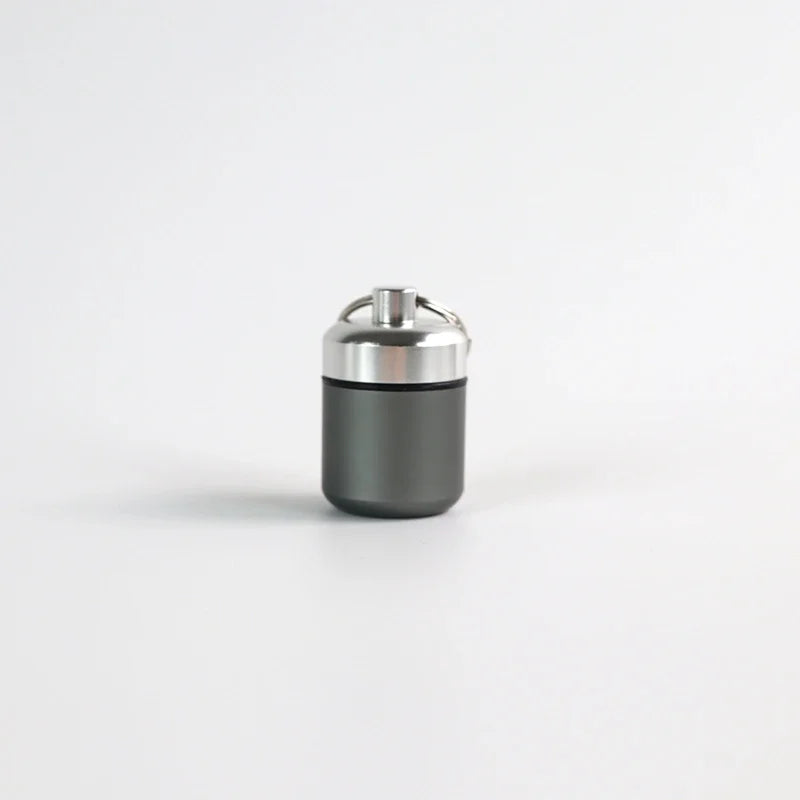Mini Portable Aluminum Waterproof Pill Box