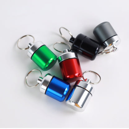 Mini Portable Aluminum Waterproof Pill Box