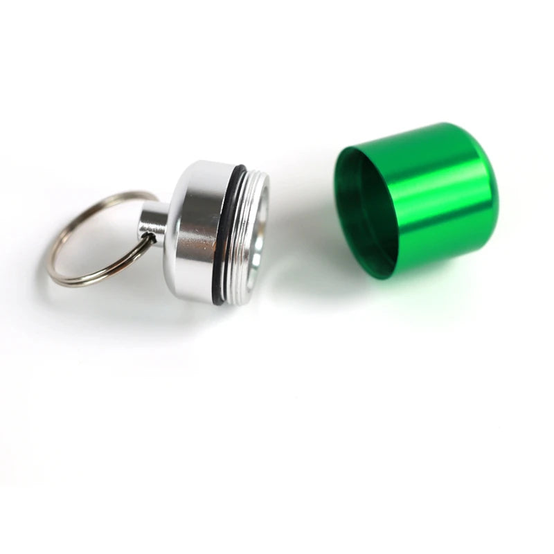 Mini Portable Aluminum Waterproof Pill Box
