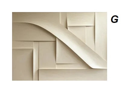 Minimalist White Abstract 3D Effect Wall Art Canvas Print Nordic Geometric Poster For Modern Living Room Office Décor