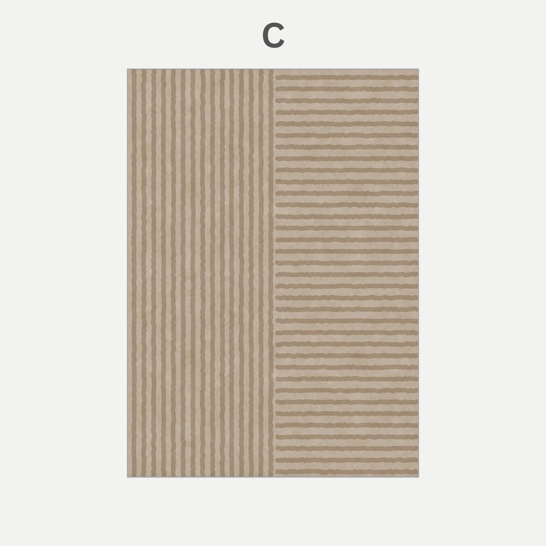 Modern Abstract Black White Beige Geometric Wall Art Canvas Prints For Nordic Living Room Wall Decor