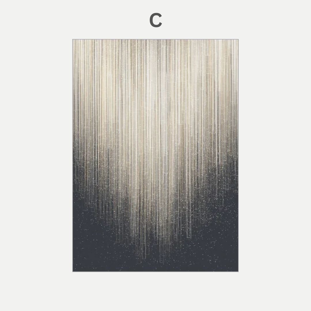 Modern Abstract Luxury Black Gray Metallic Effect Wall Art Canvas Prints Large Poster For Modern Living Room Bedroom Home Decor