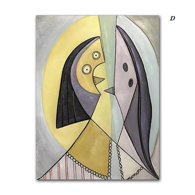 Picasso Famous Artworks Canvas Prints Abstract Wall Art Cubism Pictures Of Women Poster For Living Room Bedroom Home Décor