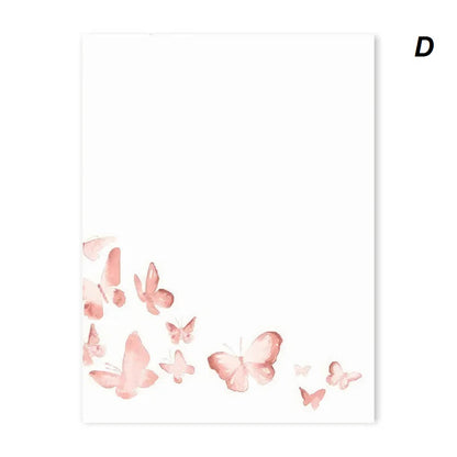 Pink Ballerina Little Girl Unicorn Butterfly Canvas Prints Pink Wall Art For Girls Kids Room Décor