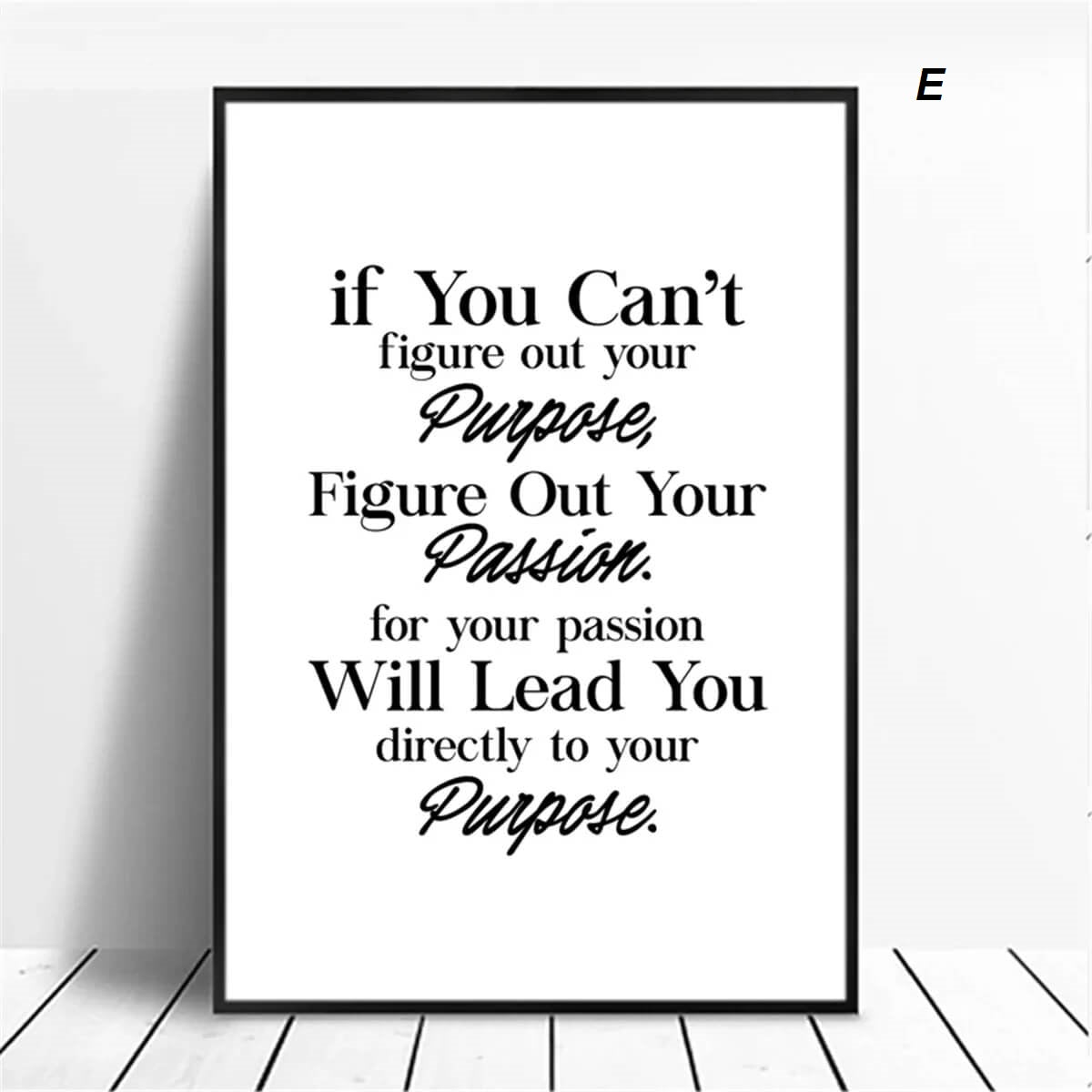 Positive Vibes Motivation Quotes Inspirational Canvas Print Wall Art For Minimalist Modern Living Room