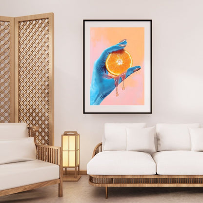 Retro Ice Cream Chilli Food Eclectic Kitchen Wall Art Canvas Prints Pink Poster For Dining Room Kitchen Home Decor