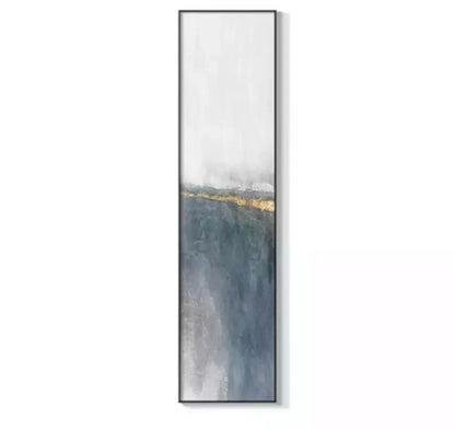 Abstract Geomorphic Vertical Strip Wall Art Canvas Prints Skyscraper Format Poster For Hall Living Room  Home Office Wall Art Decor