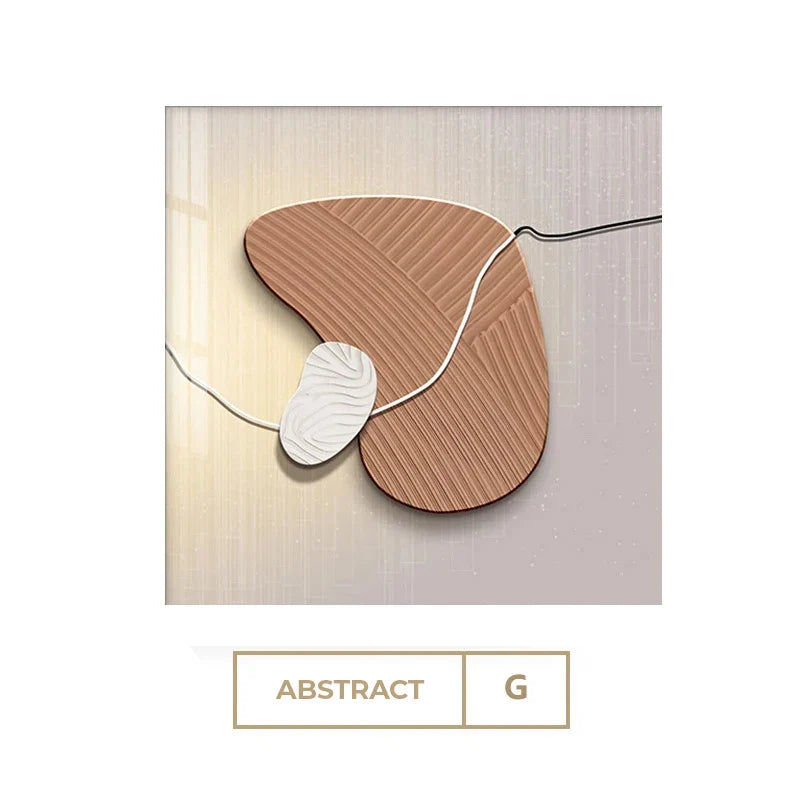 Abstract Nordic Pebbles Square Format Wall Art Canvas Prints Neutral Tones Poster For Modern Living Room Bedroom Office Decor