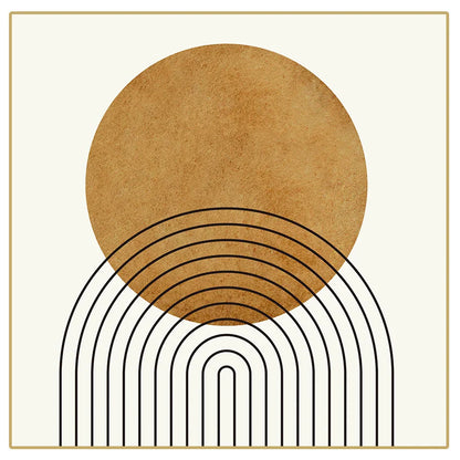 Abstract Geometric Boho Line Art Fine Art Canvas Prints Wall Art Minimalist Pictures For Living Room Dining Room Wall Decor