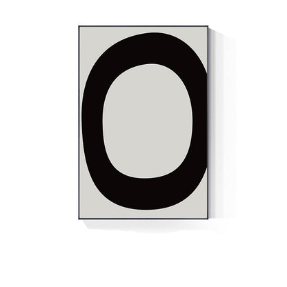 Bold Black White Minimalist Wall Art Canvas Prints Modern Abstract Posters For Contemporary Living Room Home Office Decor