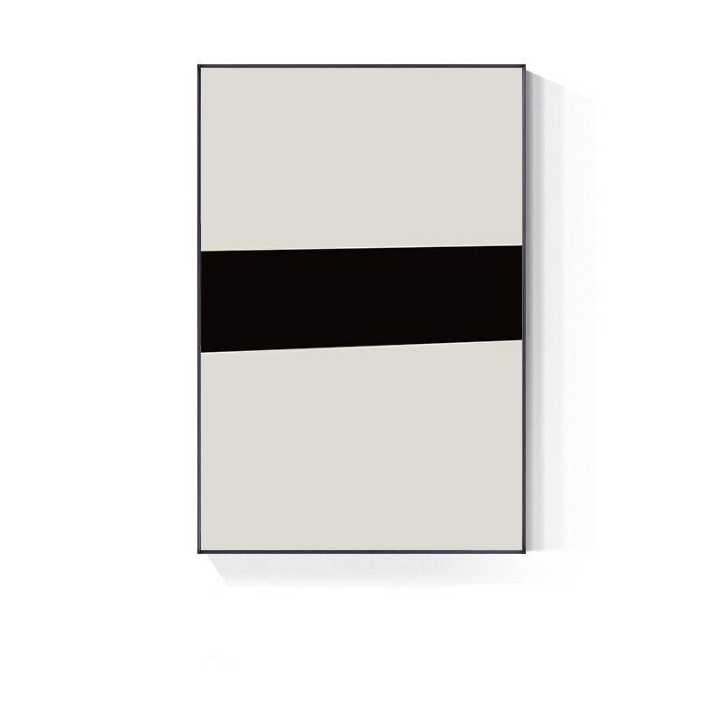 Bold Black White Minimalist Wall Art Canvas Prints Modern Abstract Posters For Contemporary Living Room Home Office Decor