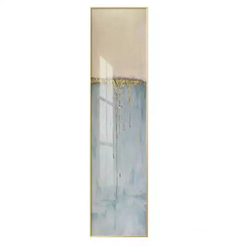 Abstract Geomorphic Vertical Strip Wall Art Canvas Prints Skyscraper Format Poster For Hall Living Room  Home Office Wall Art Decor