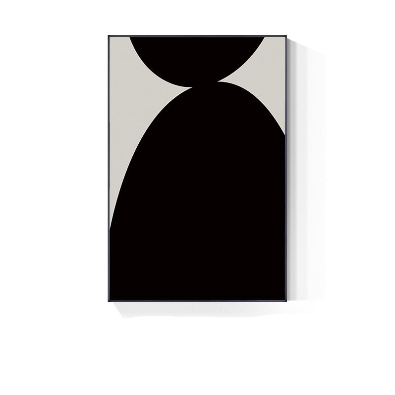 Bold Black White Minimalist Wall Art Canvas Prints Modern Abstract Posters For Contemporary Living Room Home Office Decor