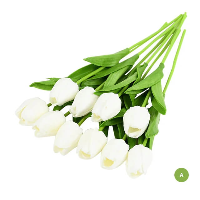 Beautiful Tulips Artificial Flowers For Maintenance-Free Creative Home Décor Floral Displays For Living Room Dining Room Nordic Home Decoration