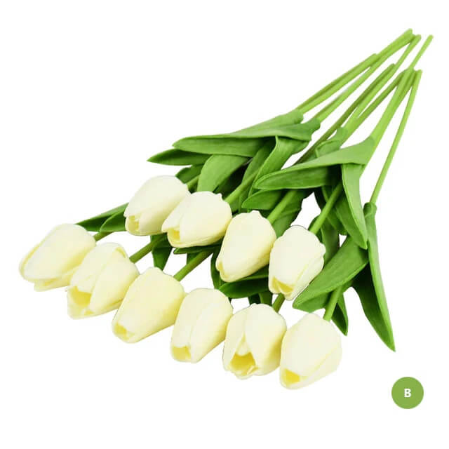 Beautiful Tulips Artificial Flowers For Maintenance-Free Creative Home Décor Floral Displays For Living Room Dining Room Nordic Home Decoration