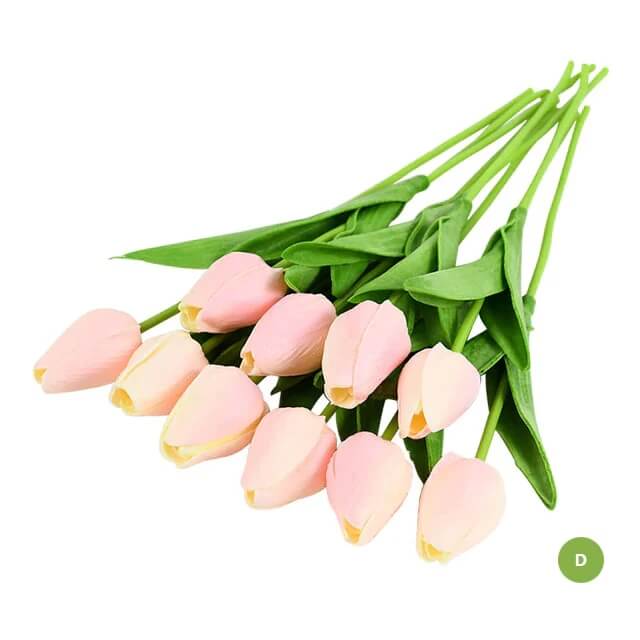 Beautiful Tulips Artificial Flowers For Maintenance-Free Creative Home Décor Floral Displays For Living Room Dining Room Nordic Home Decoration