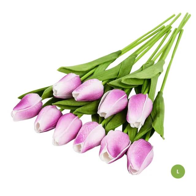 Beautiful Tulips Artificial Flowers For Maintenance-Free Creative Home Décor Floral Displays For Living Room Dining Room Nordic Home Decoration