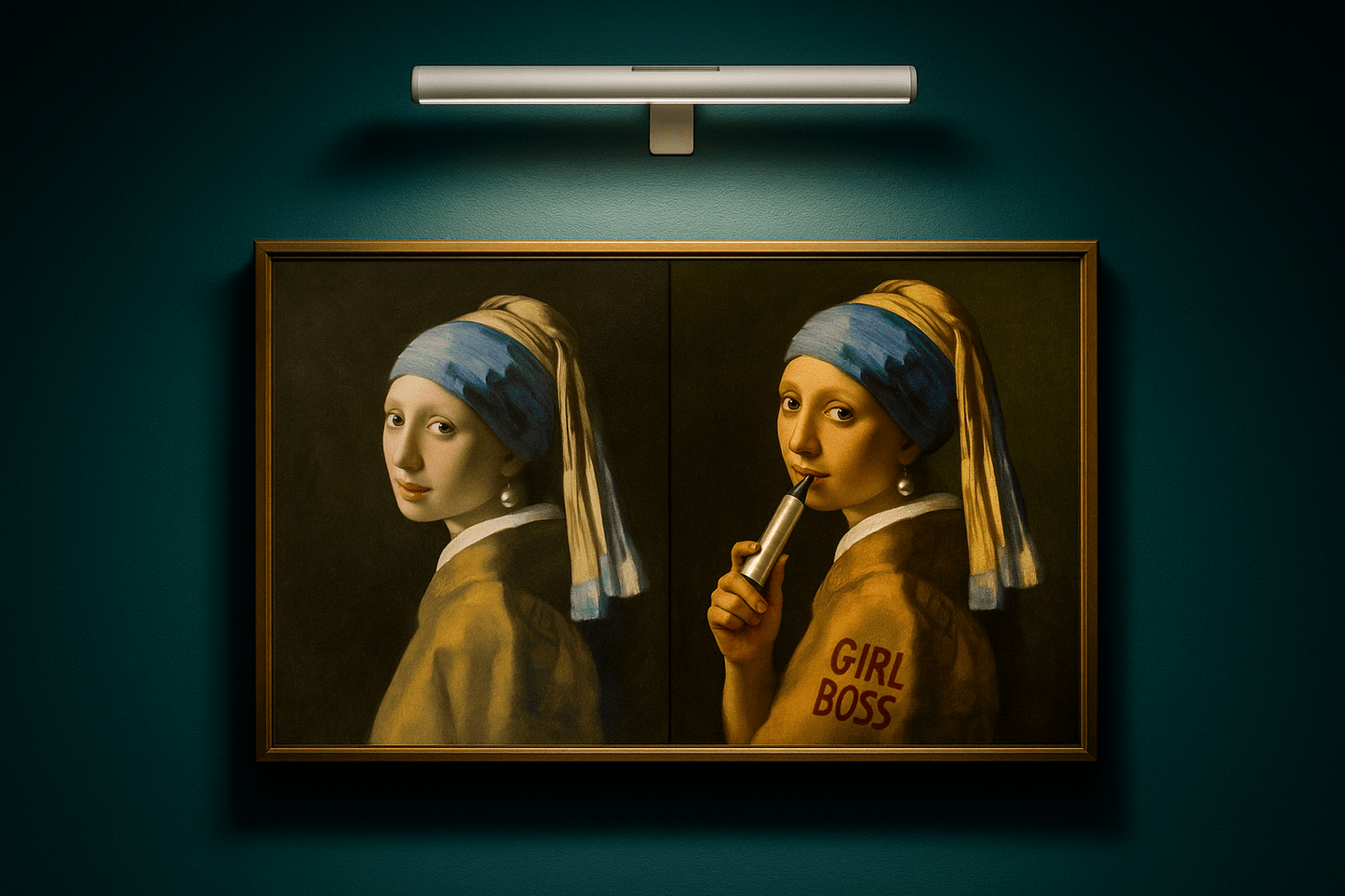 Gallery Lamp – Wireless Rechargeable Wall Lamp