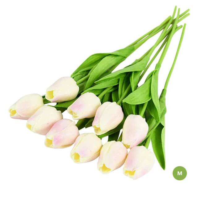 Beautiful Tulips Artificial Flowers For Maintenance-Free Creative Home Décor Floral Displays For Living Room Dining Room Nordic Home Decoration