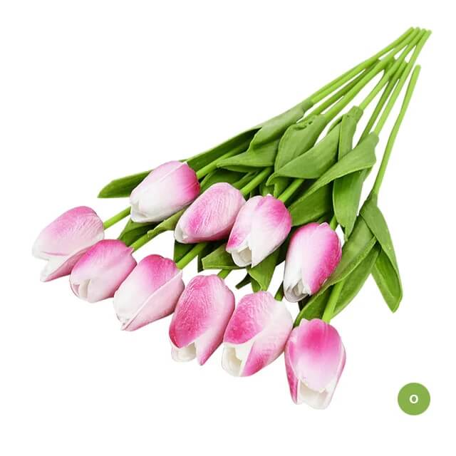 Beautiful Tulips Artificial Flowers For Maintenance-Free Creative Home Décor Floral Displays For Living Room Dining Room Nordic Home Decoration