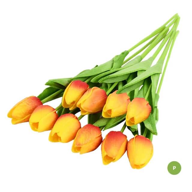 Beautiful Tulips Artificial Flowers For Maintenance-Free Creative Home Décor Floral Displays For Living Room Dining Room Nordic Home Decoration