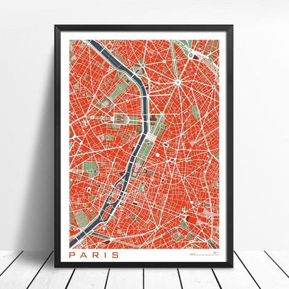 City Maps Wall Art Famous City Paris New London Stockholm Fine Art Canvas Prints For Living Room Home Office Apartment Decor