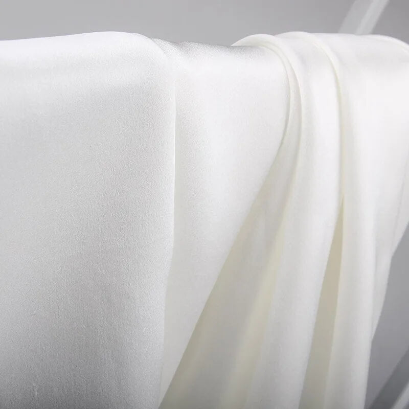 19mm 100% Mulberry Silk Fabric Multicolor Charmeuse | 114cm Wide Luxury Silk Material for Dressmaking Sewing Crafts