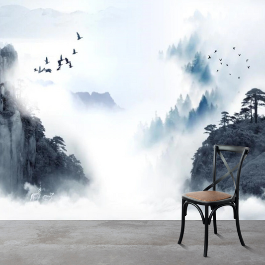 Mountain Mists Wall Mural (SqM)