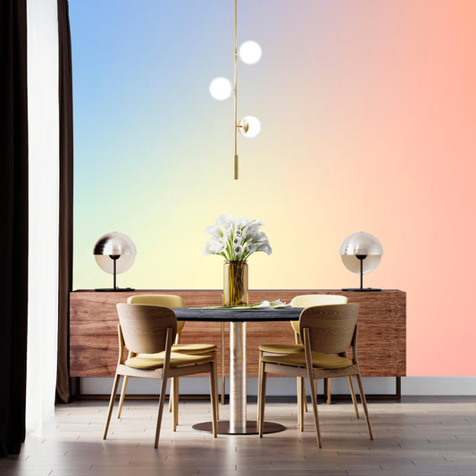 Vibrant Summer Ombre Mural Wallpaper (SqM)