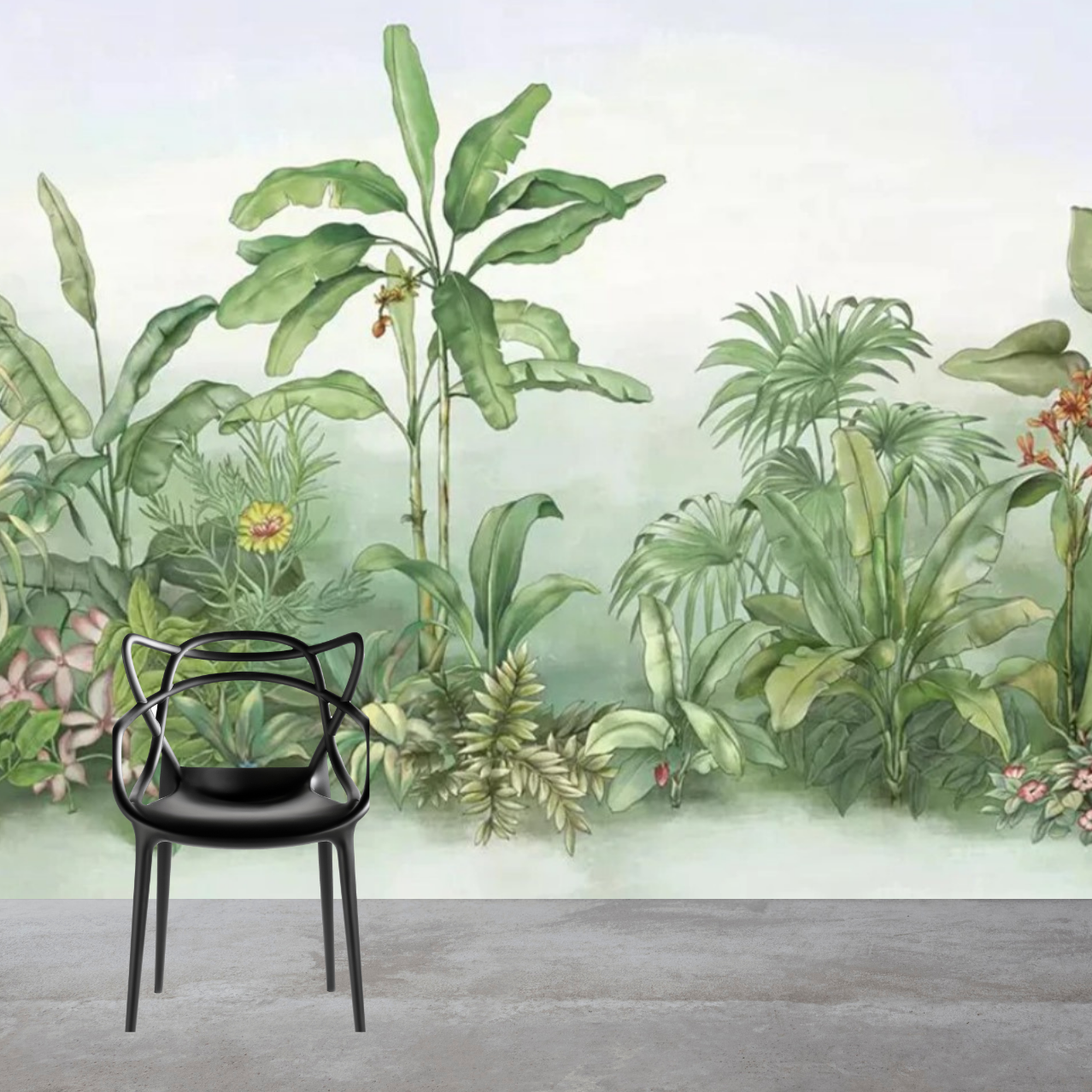 Tropical Forest Mural Wallpaper (SqM)