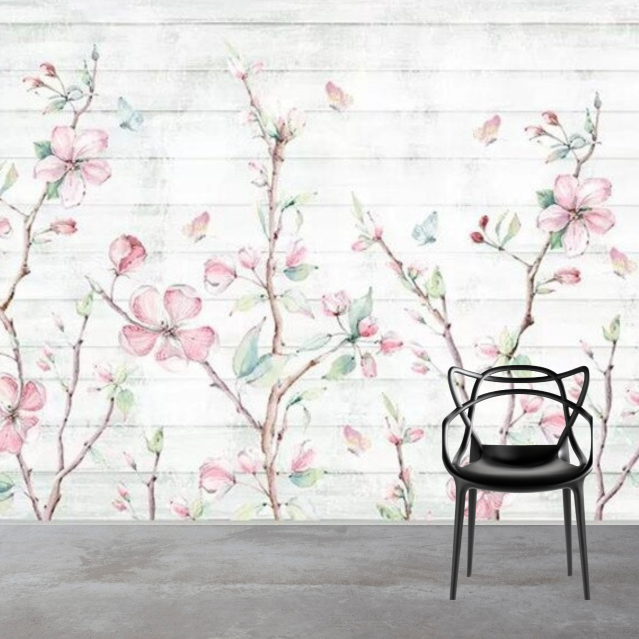 Pastel Sakura Wall Mural (SqM)