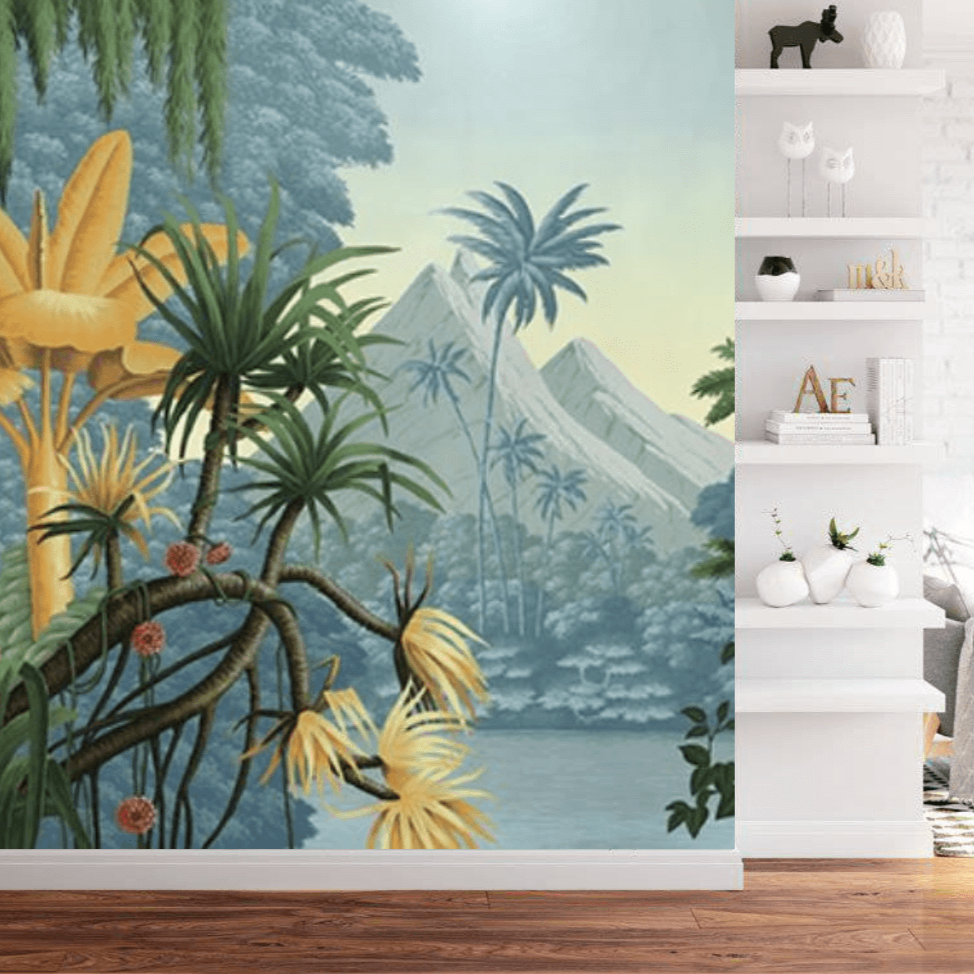 Rainforest Landscape Mural Wallpaper (SqM)