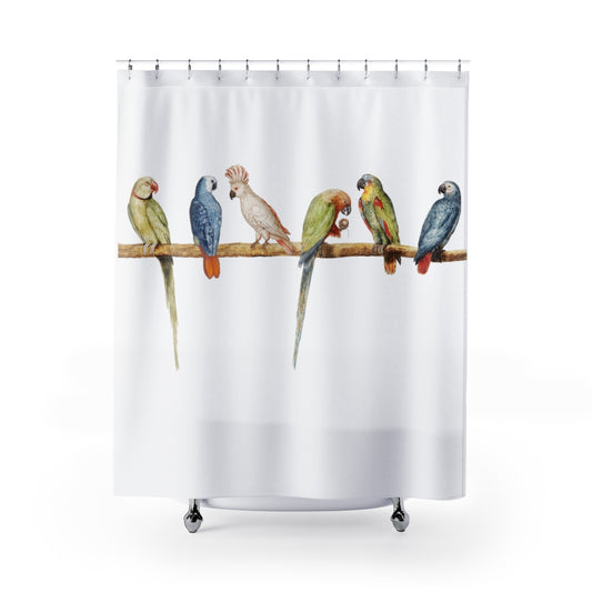 Parrots Shower Curtains