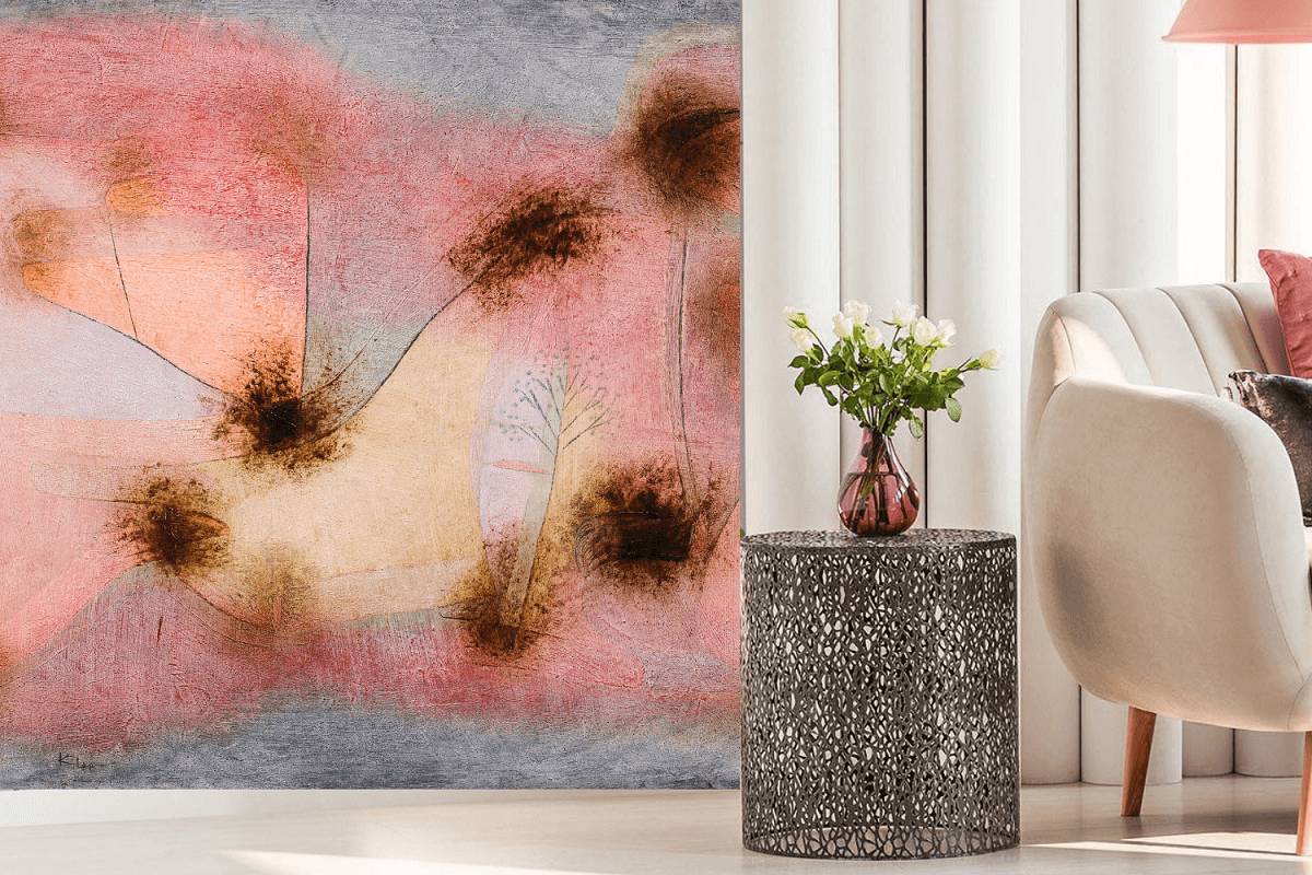 Hardy Plants by Paul Klee Mural Wallpaper (SqM)