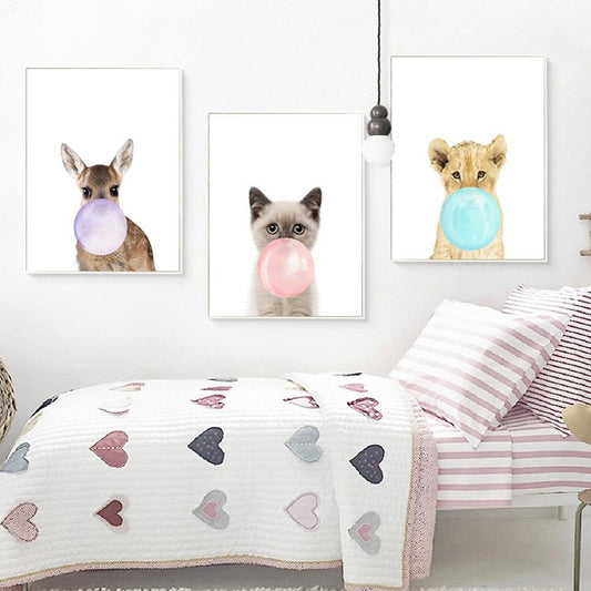 Bubble Gum Baby Animal Collection