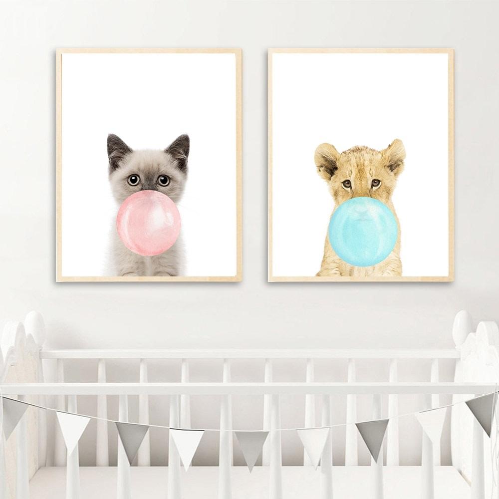 Bubble Gum Baby Animal Collection