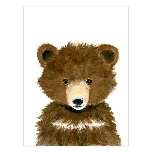 Baby Bear Canvas Print