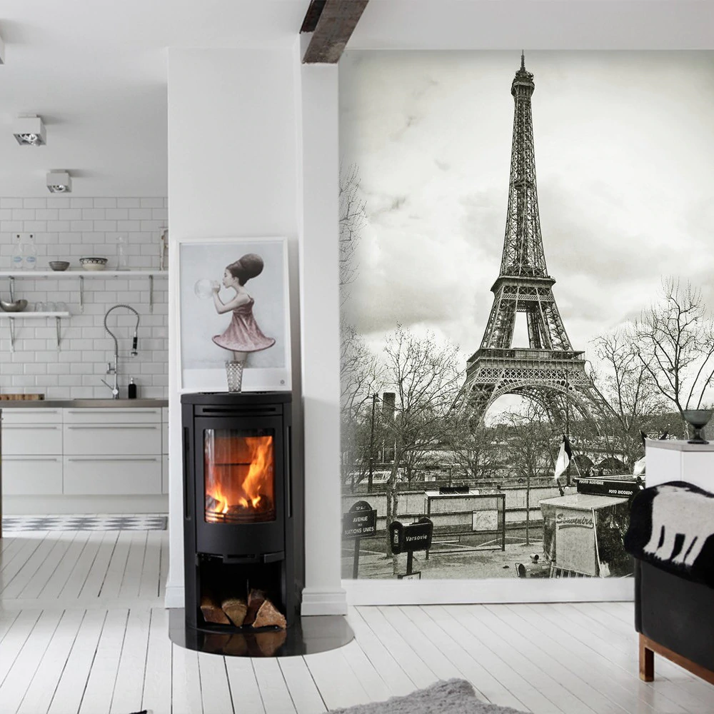 Eiffel Tower Photo Mural Wallpaper (SqM)