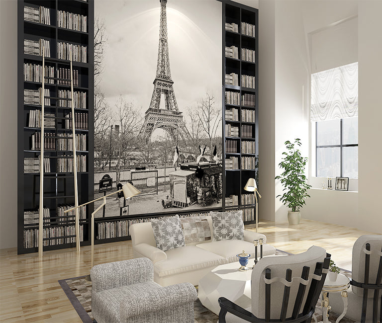 Eiffel Tower Photo Mural Wallpaper (SqM)