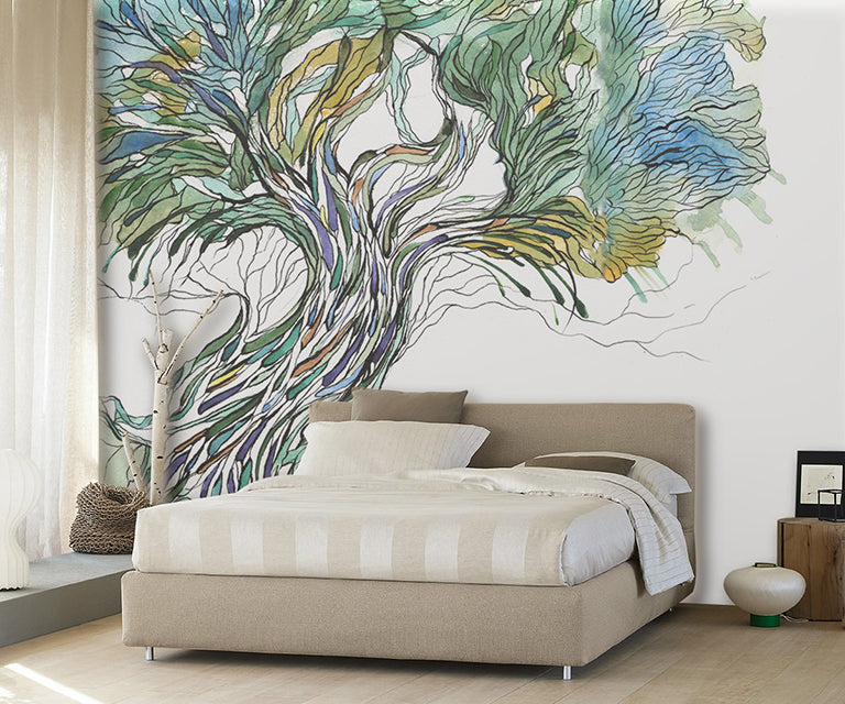 Fantasy Tree Mural Wallpaper (SqM)