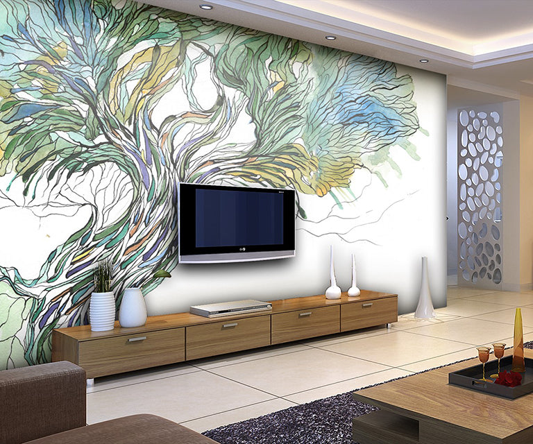 Fantasy Tree Mural Wallpaper (SqM)
