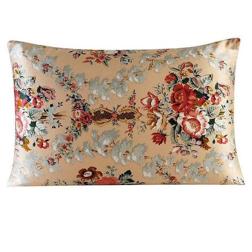 Vintage Bouquet Mulberry Silk Pillowcase