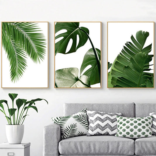 Green Plants Canvas Print