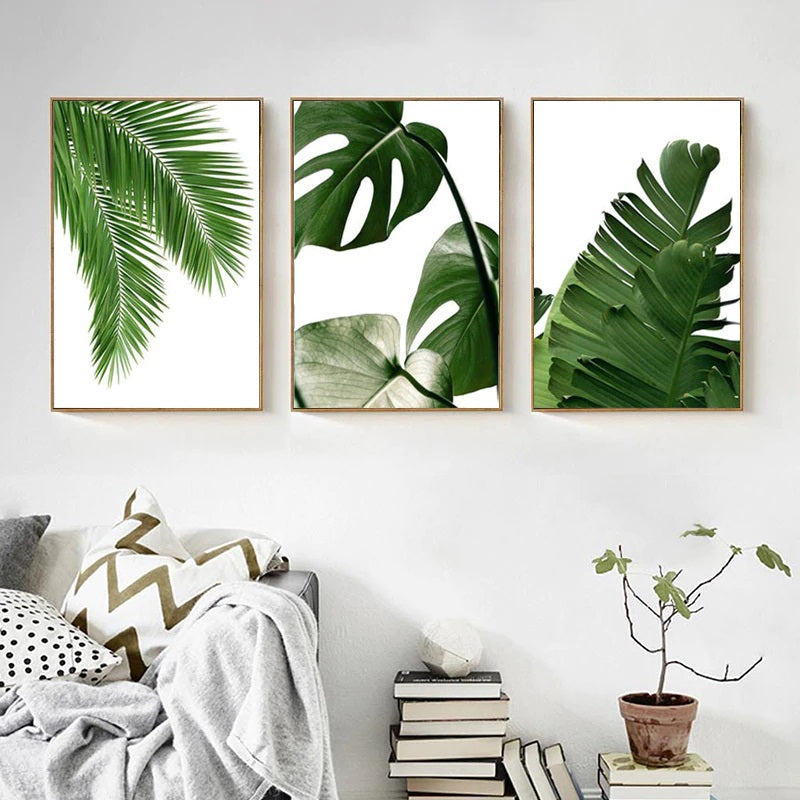 Palm Leaves Canvas Print
