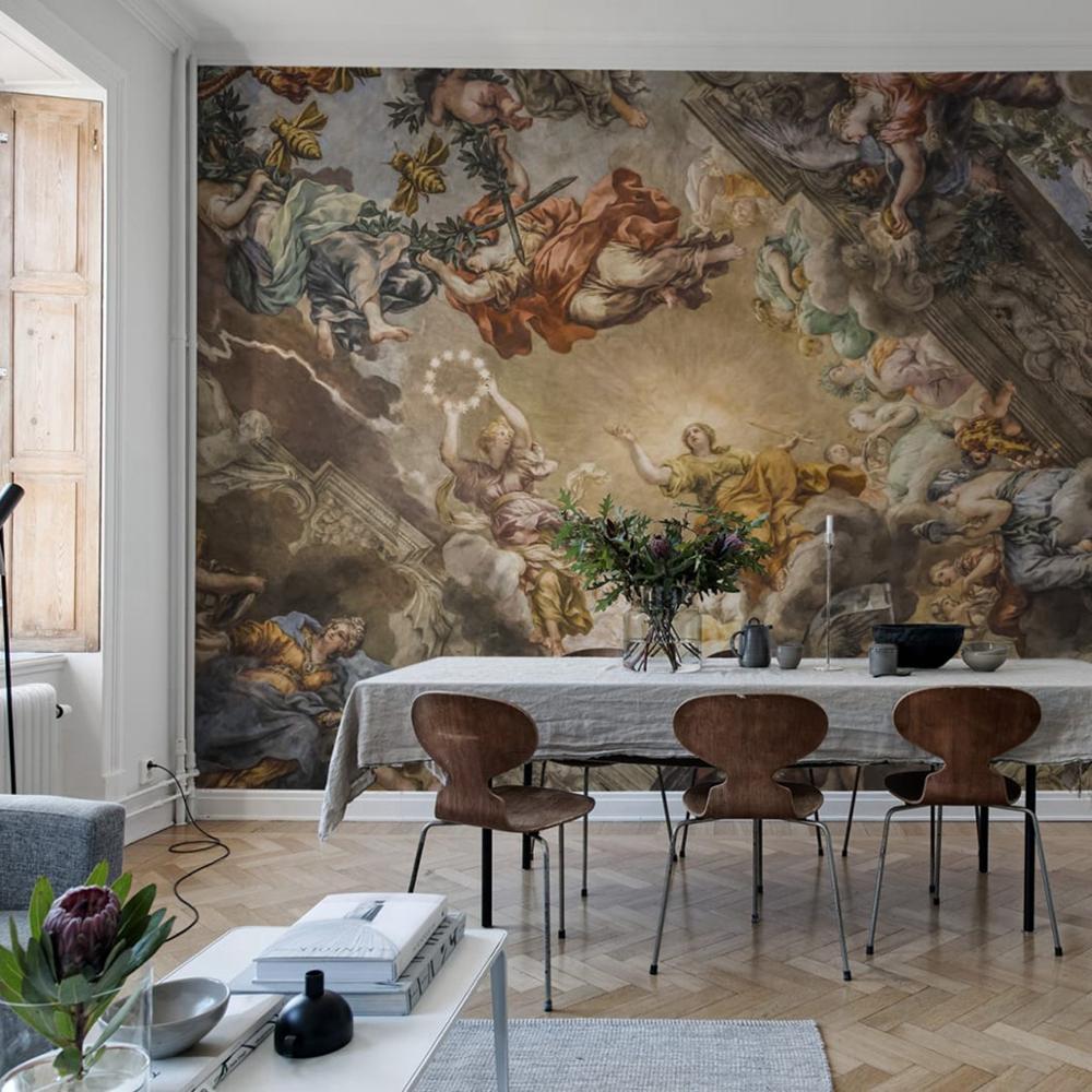 Italian Renaissance Art Mural Wallpaper (SqM)