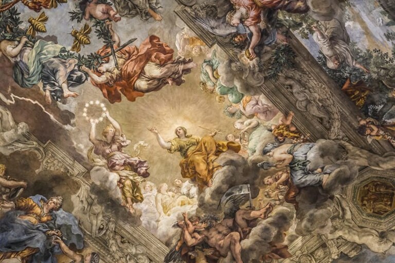 Italian Renaissance Art Mural Wallpaper (SqM)