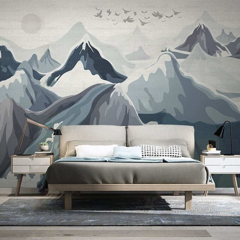 Japanese Landscape Mural Wallpaper (SqM)