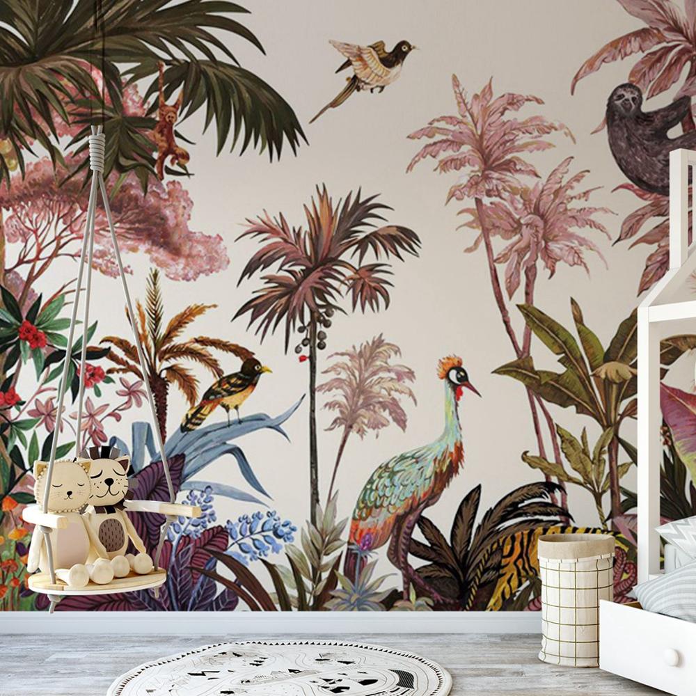 Jungle Sunrise Mural Wallpaper (SqM)