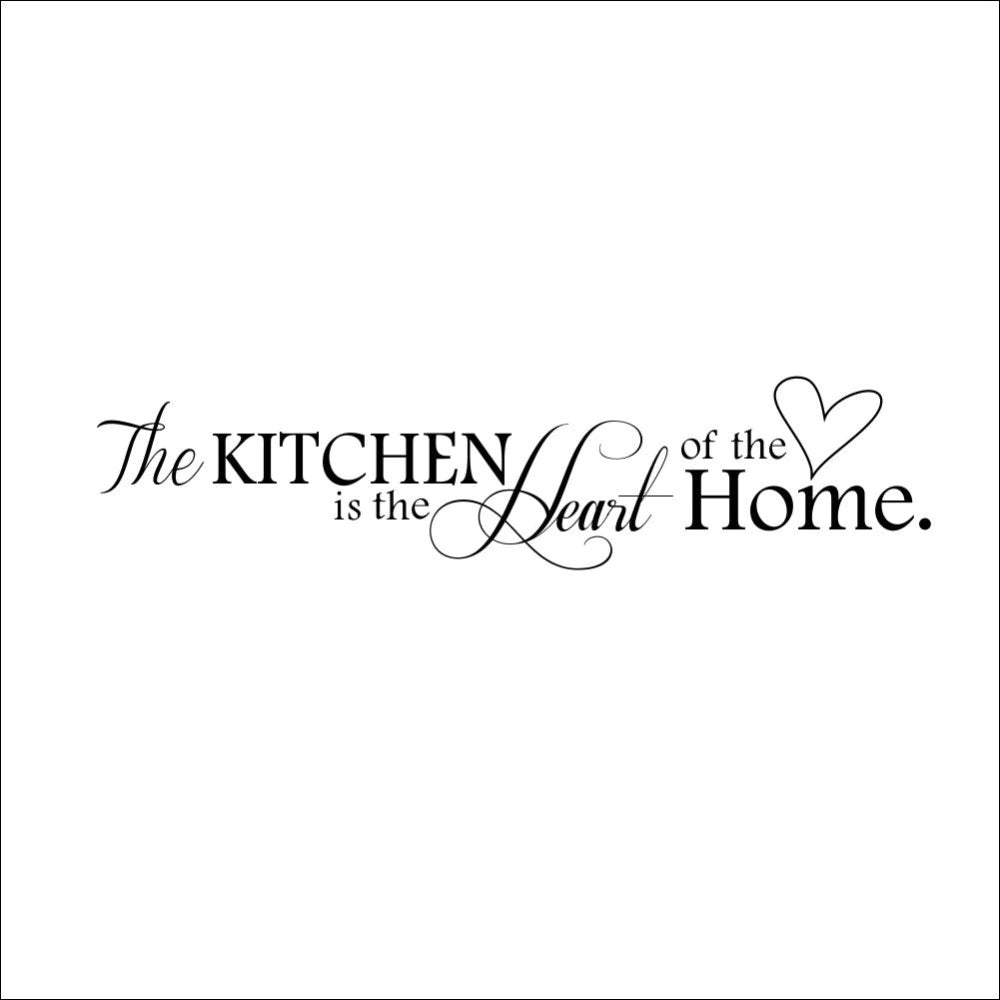Kitchen Heart of Home Wall Decal